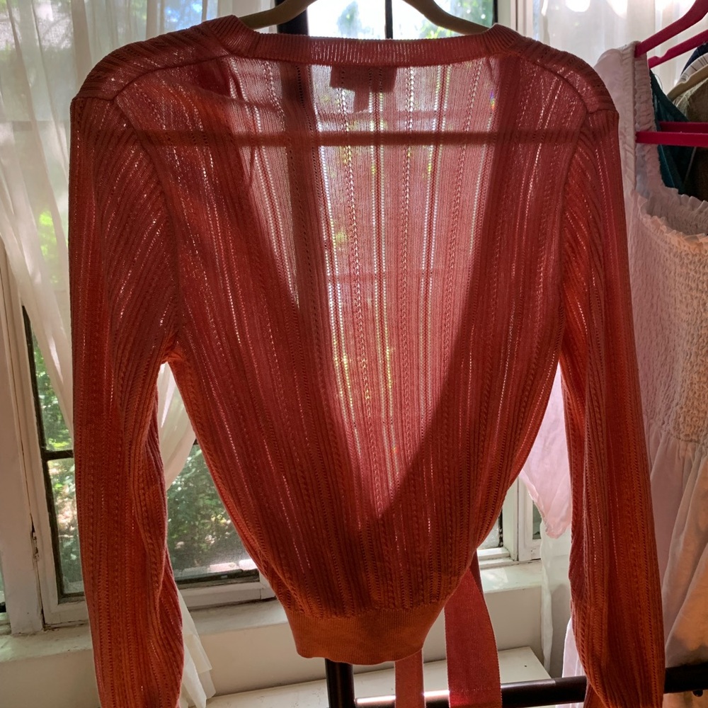 & Other Stories Wrap Sweater - Picture 3 of 4